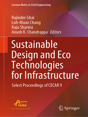 cover image of Sustainable Design and Eco Technologies for Infrastructure
